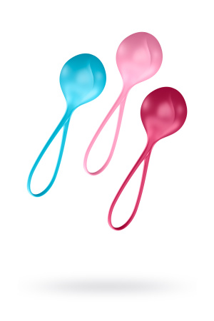Набор вагинальных шариков Satisfyer  Balls C03 single, ассорти