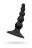 Анальная втулка  TOYFA POPO Pleasure Bootes, силикон, черная, 10 см, Ø 2,5 см