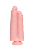 Фаллоимитатор Pipedream,King Cock 9"" Two Cocks One Hole - Flesh